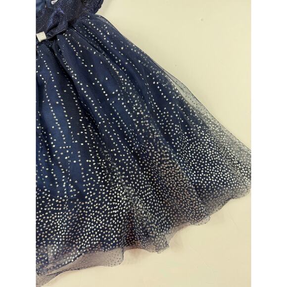 Blueberi Boulevard Sparkle Blue Tulle Party Dress size 5 - Picture 4 of 10